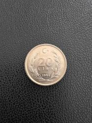 1984 Yılı Bakır-Nikel 20 Lira, Çil