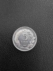 1981 Yılı 5 Lira, Çil
