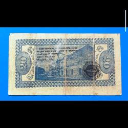 Meksika (Toluca) 20 centavo 1915 Çt Az çıkar