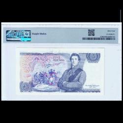 İngiltere 5 pound 1988-91 Çil PMG 64 Kraliçe Elizabeth