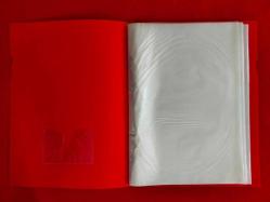 Umix A3 Sunum Dosyası - 40 Yaprak (80 Sayfa) - Kırmızı - 2. El - Fotoğrafta Gösterilen Bölümlerde Kırılmalar Var