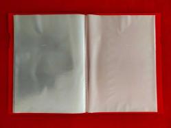 Umix A3 Sunum Dosyası - 40 Yaprak (80 Sayfa) - Kırmızı - 2. El - Fotoğrafta Gösterilen Bölümlerde Kırılmalar Var