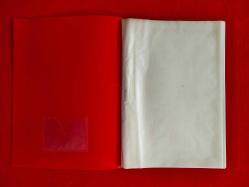 Umix A3 Sunum Dosyası - 40 Yaprak (80 Sayfa) - Kırmızı - 2. El, Temiz, Kusursuz