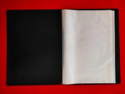 A3 Sunum Dosyası - 20 Yaprak (40 Sayfa) - Siyah - 2. El