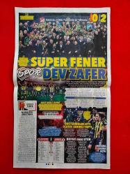 Galatasaray 0-2 Fenerbahçe - 2025 Süper Kupa Şampiyonu Fenerbahçe - 11 Ocak 2026 - Posta Gazetesi Spor Sayfası