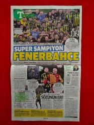 Galatasaray 0-2 Fenerbahçe - 2025 Süper Kupa Şampiyonu Fenerbahçe - 11 Ocak 2026 - Türkiye Gazetesi Spor Sayfası