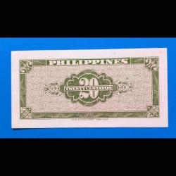 Filipinler 20 centavo 1949 Çil