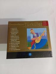 DESTALAŞAN türküler 5  karışık  albümü  acılmamış ambalajında sıfır  koleksiyon klasik cd müzik YILMAZ VİDEO