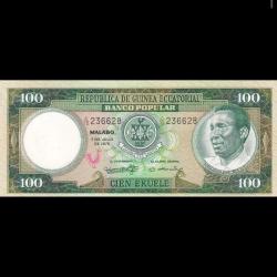 Ekvator Ginesi 100 ekuele 1975 Çil