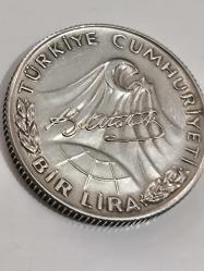 1981-1881 Atatürk'ün Ölüm Yıl Dönümü Anısına Basılan Hatıra Para