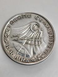 1981-1881 Atatürk'ün Ölüm Yıl Dönümü Anısına Basılan Hatıra Para