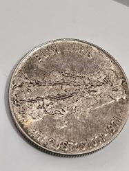 1973 Gümüş Alparslan 50 Lira Hatıra Para