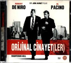 Orjinal Cinayetler - Righteous Kill (2008) Orijinal VCD Film ' Robert De Niro - Al Pacino '
