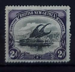 LOT.7 » İngiliz Yeni Ginesi - 1901- 1905 çok nadir yüksek katalog değeri - damgasız