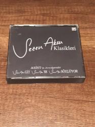 SEZEN AKSU KLASİKLERİ 3 CD BİRARADA --DÖNEM BASKISI MÜZİK CD Sİ-(AÇIKLAMAYI OKUYUNUZ)