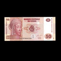 KONGO (2013) - 50 Francs (ÇİL 10/10)