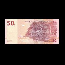 KONGO (2013) - 50 Francs (ÇİL 10/10)