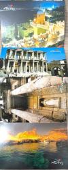 9 Parçalık Kartpostal Seti / Türkiye Manzaraları