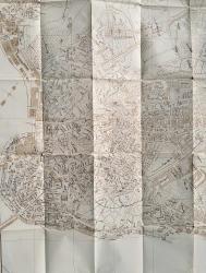 Necip Bey haritaları... Şehremaneti İstanbul Rehberi Beyoğlu ciheti haritası, Necib Bey, Viyana Hölzel Matbaası, 1334,