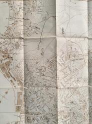 Necip Bey haritaları... Şehremaneti İstanbul Rehberi Beyoğlu ciheti haritası, Necib Bey, Viyana Hölzel Matbaası, 1334,