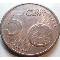 Almanya 5 Euro cent, 2009 Darphane işareti 