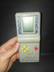 VİNTAGE BLOCK GAME 2 İN 1  EL ATARİSİ