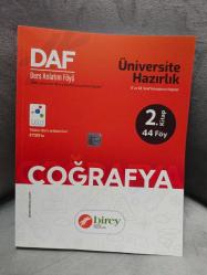 Birey Ders Anlatım Föyü DAF Coğrafya 2. Kitap 44 FÖY 11 ve 12  Sınıf Konularını Kapsar