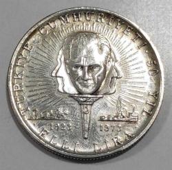 LOT.11 » 1973 Gümüş 50 Lira Hatıra Para