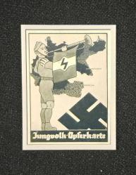 Adolf Hitler Nazi Temalı Pul MNH