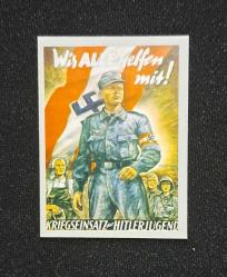 Adolf Hitler Nazi Temalı Pul MNH