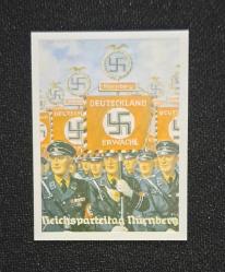 Adolf Hitler Nazi Temalı Pul MNH