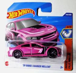 Hot Wheels '20 Dodge Charger Hellcat - Pembe