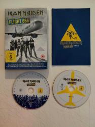 Iron Maiden ‎–  Flight 666 (The Film)  - 2009  Avrupa Basım -  2 × DVD, DVD-Video /Kitapçıklı