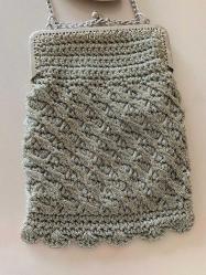 Antika El işi Gece Çantası Clutch 1930s