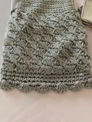 Antika El işi Gece Çantası Clutch 1930s