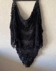 Vintage Üçgen Şal El işi