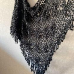 Vintage Üçgen Şal El işi