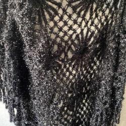 Vintage Üçgen Şal El işi