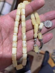 Orjinal kalingrad mükemmel kayadan damla kehribar tespih