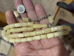 Orjinal kalingrad mükemmel kayadan damla kehribar tespih