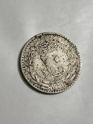 Osmanlı Sultan Mehmet Reşat 20 para Nikel orjinaldir.1327/6