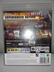 Ps3 BOŞ oyun kutusu call of duty world at war. Orijinal. Kitapçık mevcut. Cd YOK.