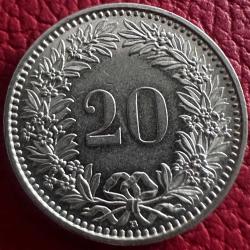 İsviçre 20 Rappen 2013