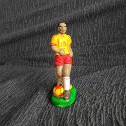 Vintage Seramik Futbolcu Biblosu
