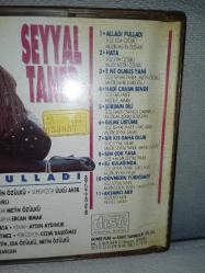 Cd Seyyal Taner alladı pulladı albümü. Orijinal 1992 Güneş plak dönem baskı. Diskte yoğun çizikler var. 4. şarkıda takılma yapıyor. Diğer şarkılar sorunsuz çalışıyor. Cd kabı ile Kartonette zamana bağlı sararmalar var