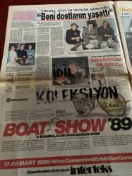 HAFTA SONU DERGİ - GAZETESİ DOĞUM GÜNÜ HEDİYESİ (TURKİSH -MAGAZINE - NEWSPAPER) - TAM TAKIM 8 SAYFADIR - 24 MART 1989 - Sayı:12 -Hakan Ural-Sibel Can-Hülya Avşar-Songül Ülkü-Nazan Şoray-Neriman Köksal-Devlet Devrim-Fikret Hakan-Levent Kırca-Bülent Ersoy-İzzet Günay-Gordon Milne-Metin Akpınar-Doğan Çakıroğlu-Claudia Brokman-Yaşar Değirmenci-Kadir İnanır-Huri Sapan-Şehnaz Dilan-Safa Önal-Küçük Emrah-Şehnaz Dilan-Diler Saraç-Gökhan Mete-Can Apa-Seden Kızıltunç-Yıldır Orgaç-Neval Çavlin-Zeynep Arsoy-Nesli Özsoy-Nuri Alço ve karısı Yasemin-Ahu Tuğba-Sibel Egemen-Müjdat Gezen-Cenk Koray-Cem Özer-Elma Kabare-Belcis Başaran-Timur Selçuk-Arzu Ece-Vedat Sakman-Sarper Semiz-Yüksel Uzel-Aytaç Ülgen-Tuğrul Ülgen-Gazi Yaşargil-Asım Ekren-Osman Bayşu-interteks