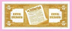 PHILIPPINES 5 Pesos 1949 p135 UNC  (TK 19 206) ÇİL