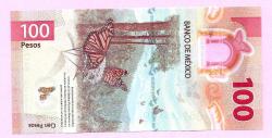 MEXICO 100 Pesos 06.01.2021 Polymer  Pick 134c(1) UNC (TK 19 196) ÇİL