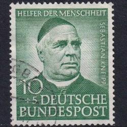 Almanya - 1953, İnsanlığa Yardım Edenler için Hayırseverlik Pulları, Damgalı [Mi.Nr:DE 174] Katalog Değeri: 10,00€