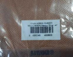 Telefon Fihristi   17 x 24  Cm 28 Ayraçlı Her Ayraç 12 Yaprak ( Toplam 336 Yp )